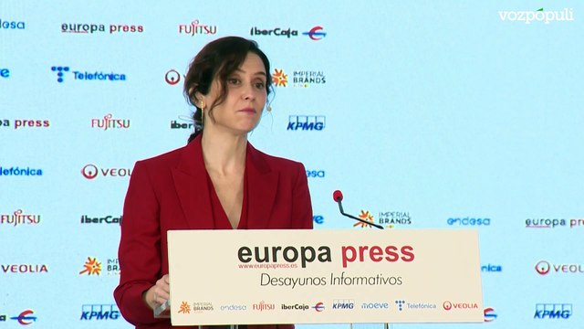 Ayuso sobre Zapatero: Está en todas las maniobras que llevan a España al abismo internacional