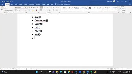 Power BI DAX Functions