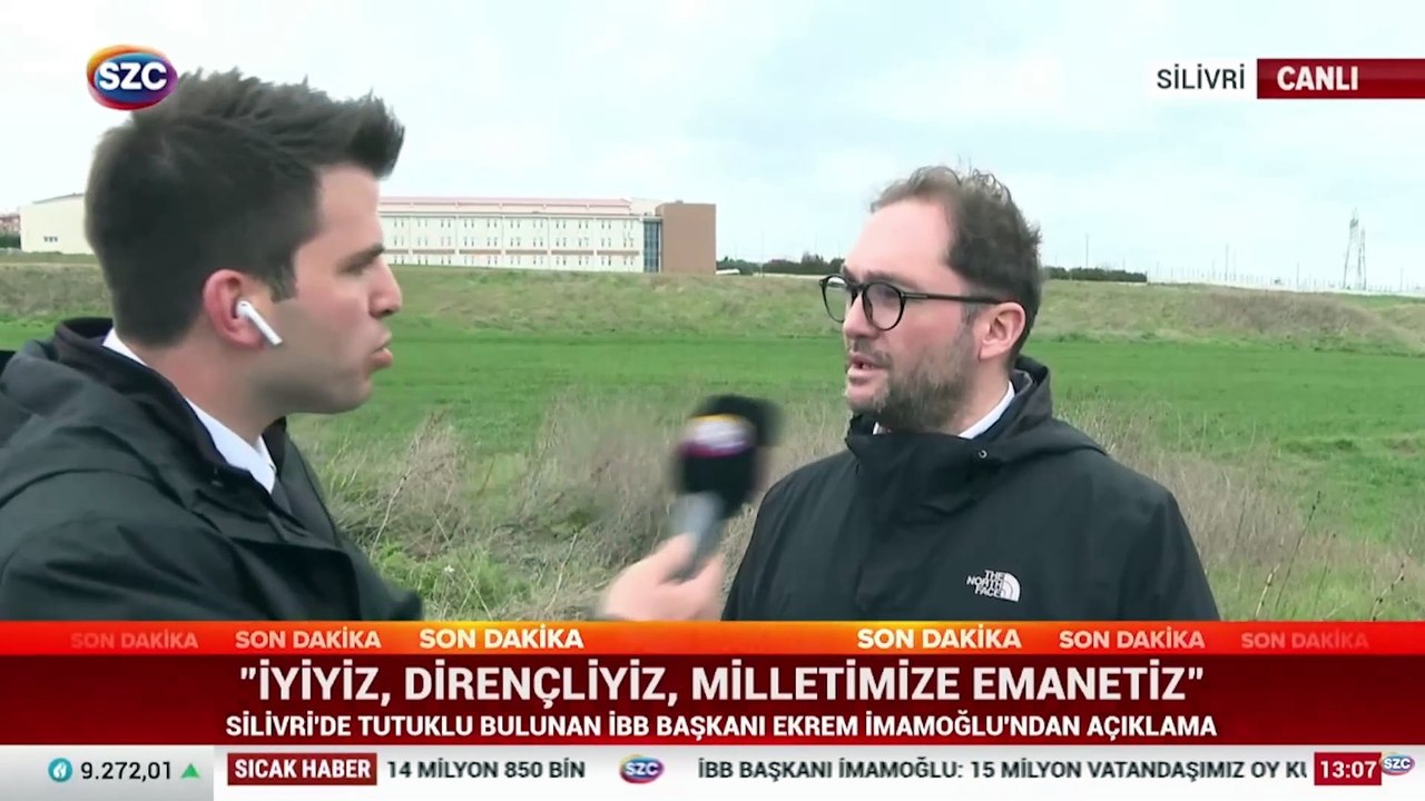 Silivri'de tutuklu bulunan Ekrem İmamoğlu'ndan açıklama: İyiyiz, dirençliyiz, milletimize emanetiz