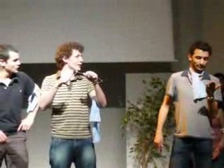 Contrôle flics battle théâtre