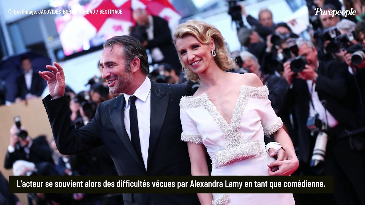 "C’est difficile aussi" : Jean Dujardin parle comme rarement de son ex-femme Alexandra Lamy