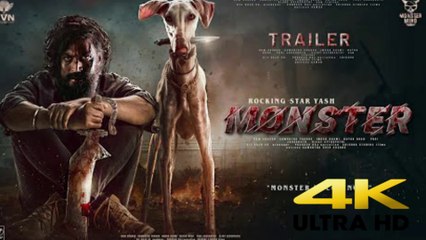 MONSTER - Hindi Trailer | Rocking Star Yash | Shruti Haasan | Boby Deol, Lokesh Kanagaraj In Cinemas