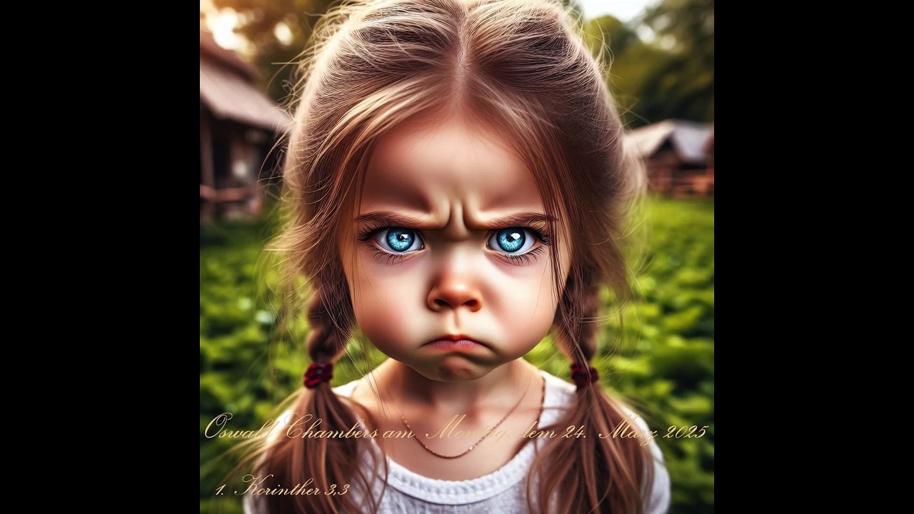 Oswald Chambers am Montag, dem 24. März 2025, zu 1. Korinther 3,3