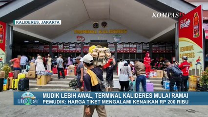 Suasana Terminal Kalideres Seminggu Jelang Lebaran, 1.500 Pemudik Tinggalkan Jakarta