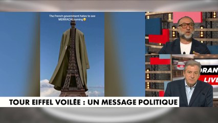 Eric Revel : «On voile la Tour Eiffel donc on voile la France»