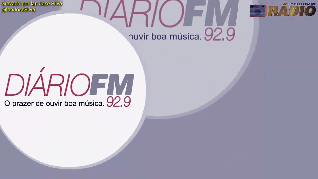 Prefixo - Rádio Diário FM 92,9 MHz - Belém - PA