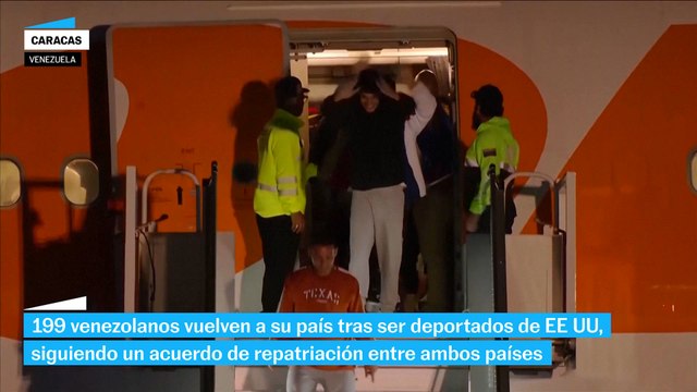 199 deportados a Venezuela desde EE UU