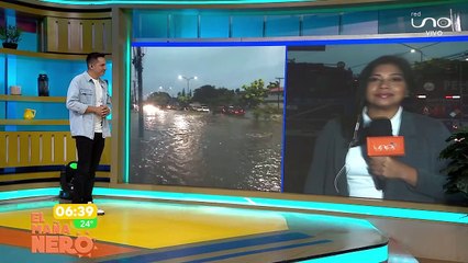 SCZ SURTIDOR SE INUNDA Y NO PUEDEN CARGAR GASOLINA