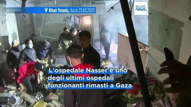 Il più grande ospedale del sud di Gaza preso di mira da Israele: almeno due morti