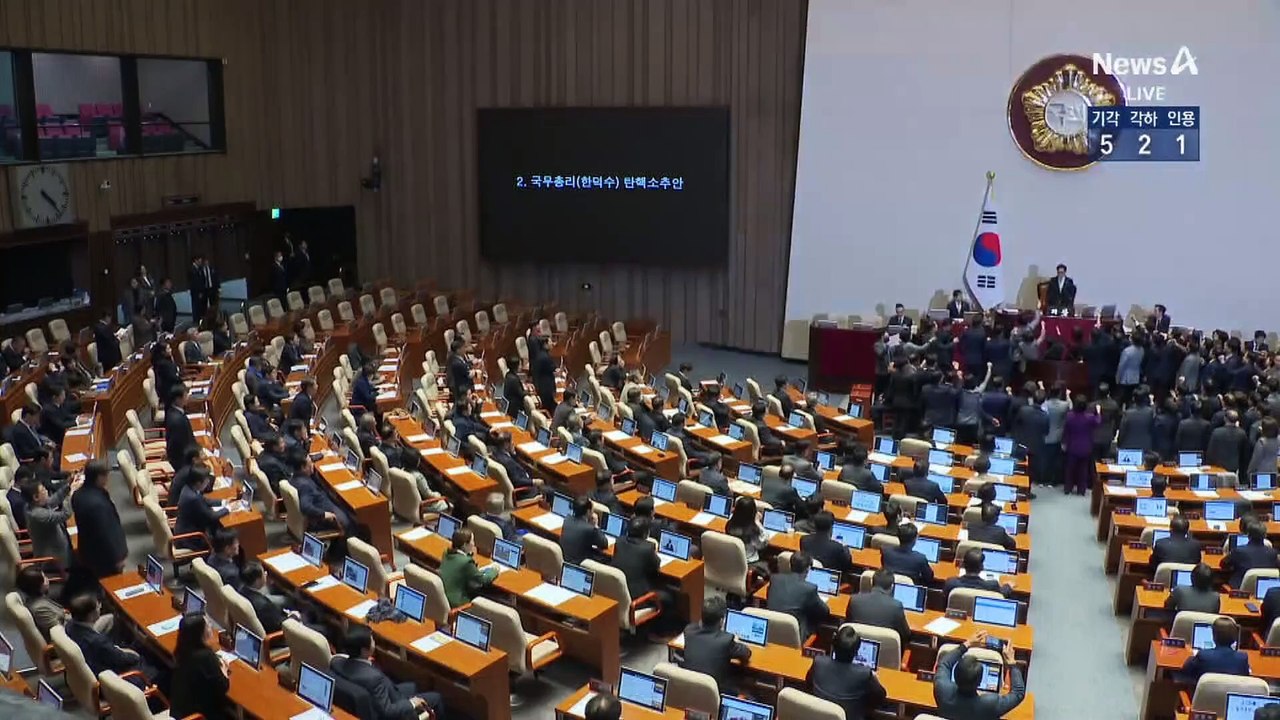 헌재 “권한대행 탄핵 의결정족수는 151명”