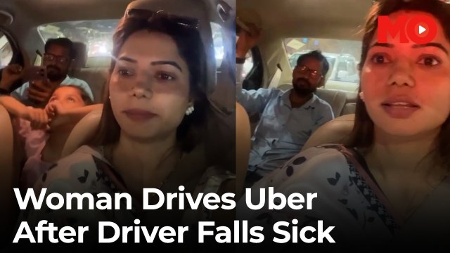 Delhi woman drives Uber as driver falls sick
