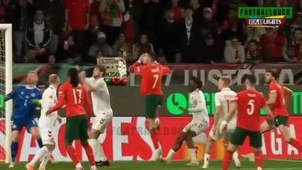 Portugal vs Denmark 5-2 ｜ Ronaldo & Trincão Shine! ｜ UEFA Nations League Quarter-Finals Highlights