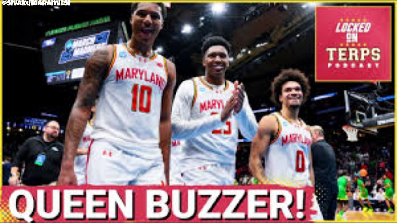 Derik Queen HITS BUZZER BEATER to Send Terps to the Sweet 16