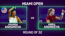 Andreeva's winning run ended in Miami by Anisimova