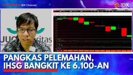 Pangkas Pelemahan, IHSG Bangkit ke 6.100-an