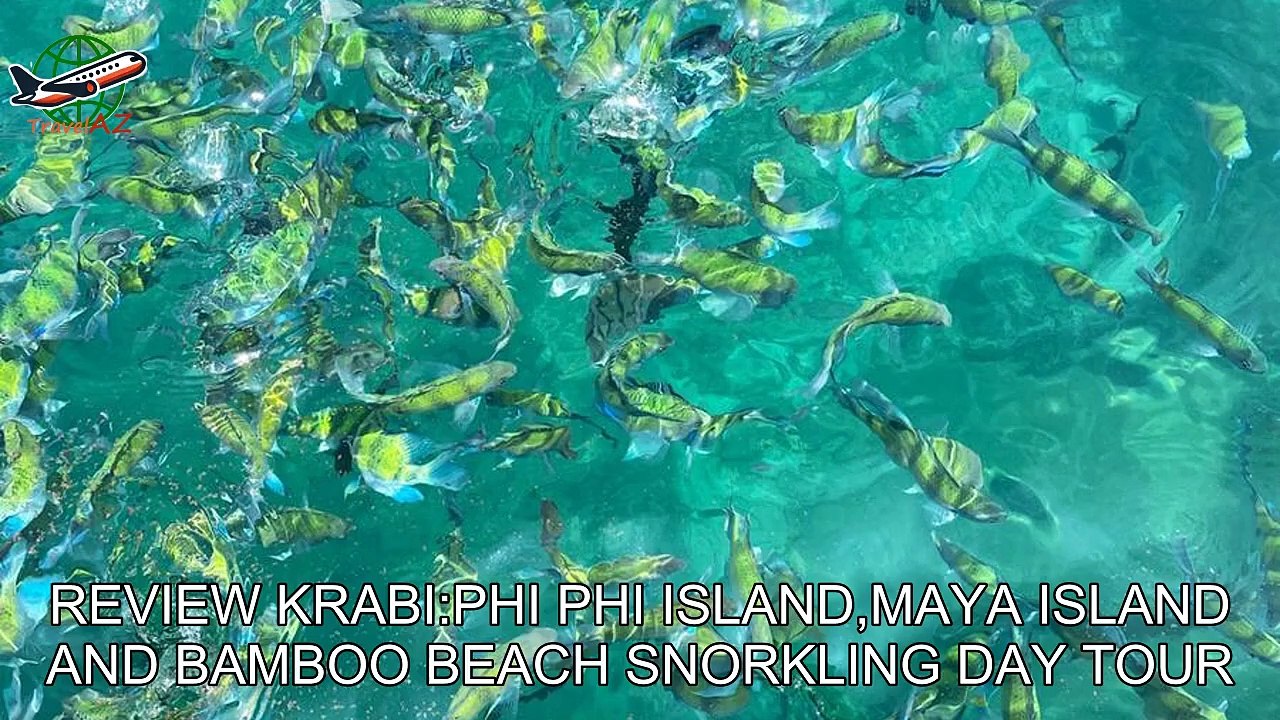 Review Krabi:Phi Phi Island,Maya Island and Bamboo Beach Snorkling Day Tour