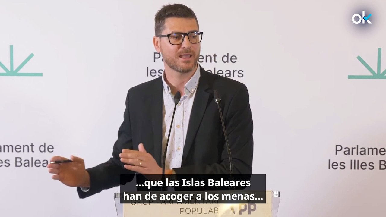 El portavoz del PP, Sebastià Sagreras. ataca al PSOE por vetar a OKDIARIO