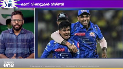 അരങ്ങേറ്റ മത്സരത്തിൽ മൂന്ന് വിക്കറ്റുകൾ വീഴ്ത്തി ചെന്നൈയെ വിറപ്പിച്ച് വിഘ്‌നേഷ് | Vignesh Puthur