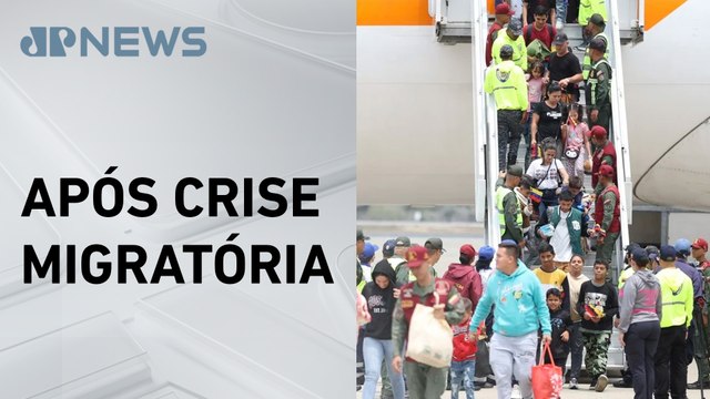 Venezuela recebe 199 deportados dos Estados Unidos