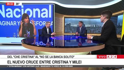 🗣️ EL NUEVO CRUCE ENTRE CFK Y JAVIER MILEI: DEL "CHE CRISTINA" AL "NO SE LA BANCA SOLITO"