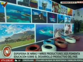 Jóvenes continúan nutriéndose sobre el desarrollo productivo con Expoferia Niños y Niñas Productores