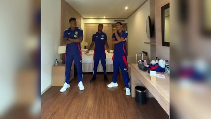 Lamine Yamal, Nico Williams ve Samuel Aghehowa'dan danslı kutlama