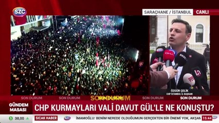 CHP'li Çelik: Anayasal protesto hakkımızı kullanıyoruz