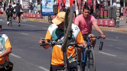 Usuarios celebran cambios y novedades en la vía recreativa en GDL