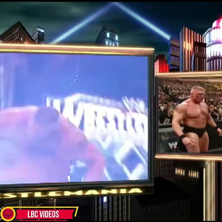 Bill Goldberg vs. Brock Lesnar Special guest referee
