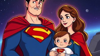 "Superman’s True Courage: Strength Comes from Kindness 💙✨"