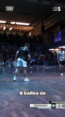 Victor Crouin voit triple