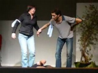 J'ai le pied qui gratte battle théâtre