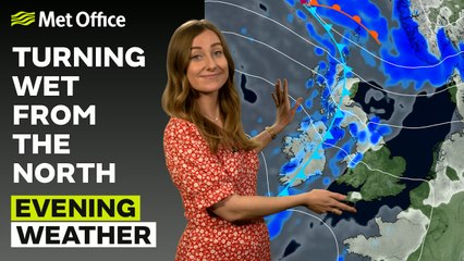 Met Office Monday Evening weather forecast 24/03/2025