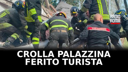 Turista ferito nel crollo a Monteverde: in vacanza a Roma posta foto della casa e una strana frase