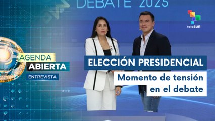 Entrevista |  Noboa y González mantuvieron feroz debate plagado de ataques