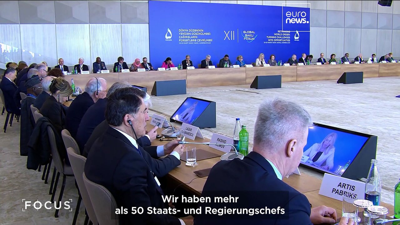 Globales Baku-Forum 2025: Führungspersönlichkeiten sprechen über Sicherheit und Stabilität