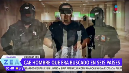 Detienen a Víctor Noé "N", hombre buscado en 6 países por delitos de pornografía infantil