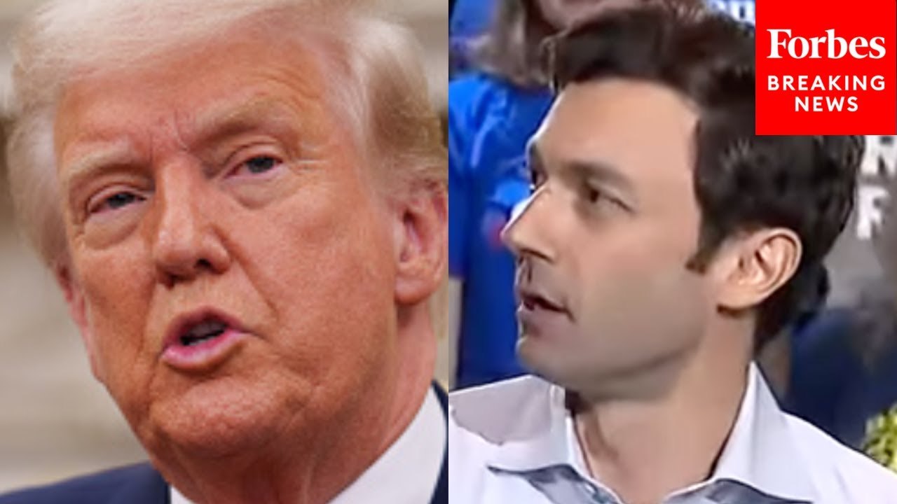 'With Open Contempt For The Law': Jon Ossoff Rails Against Trump's 'Power Grab'