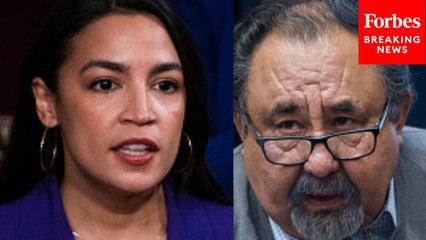 Alexandria Ocasio-Cortez Pays Respects To Late Arizona Congressman Raul Grijalva At Tucson Event