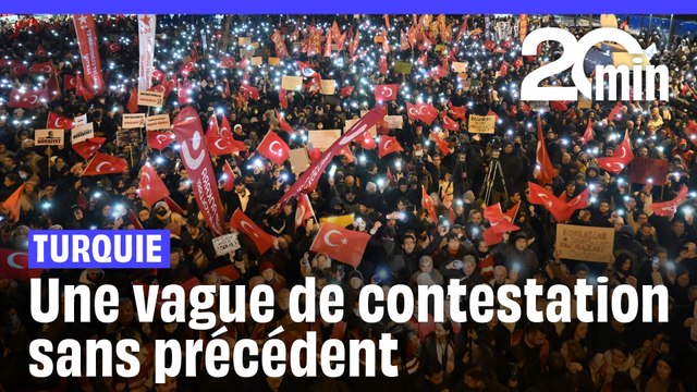 Manifestations monstres en Turquie après l'arrestation du maire d'Istanbul