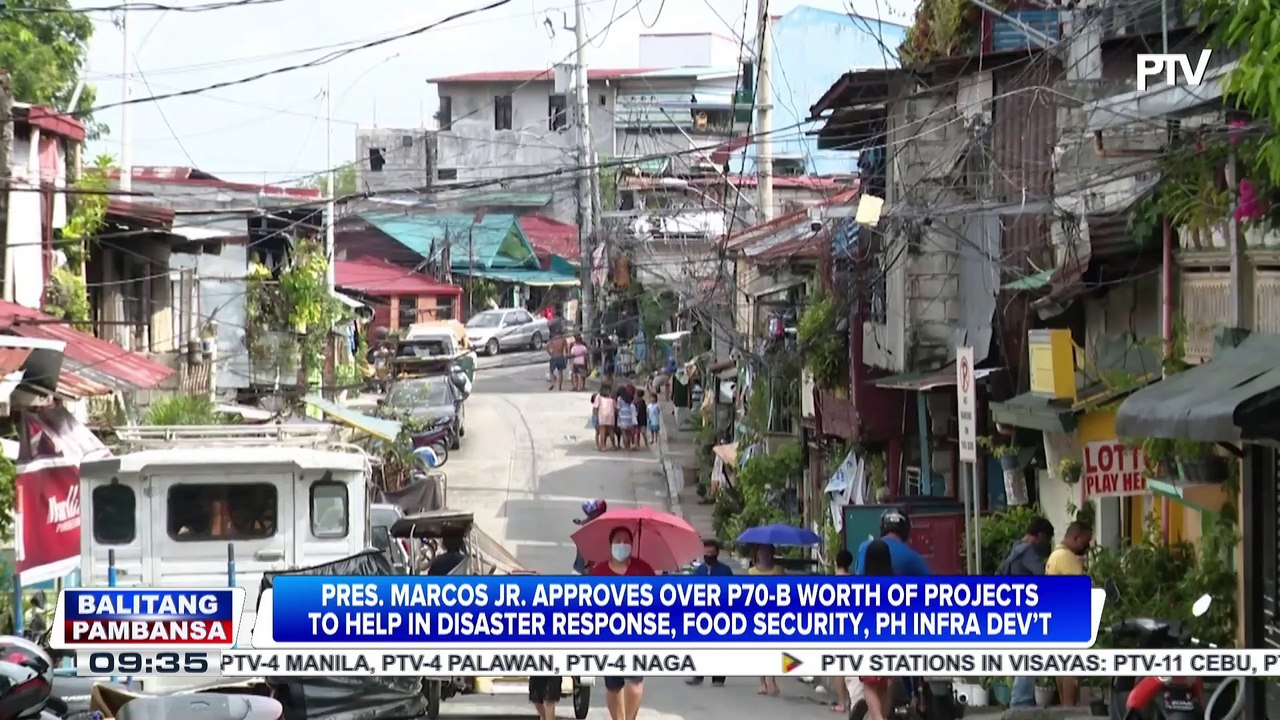 PBBM approves over P70-B worth of projects to help in disaster response, food security, PH infra dev’t
