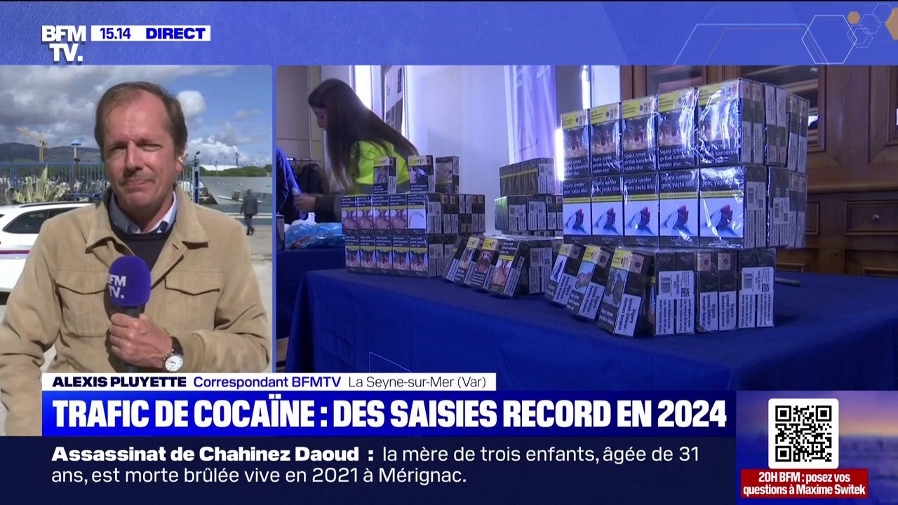 Drogues: plus de 110 tonnes de stupéfiants saisies par les douanes françaises en 2024