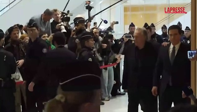 Parigi, G?rard Depardieu in tribunale: l'attore ? accusato di violenza sessuale