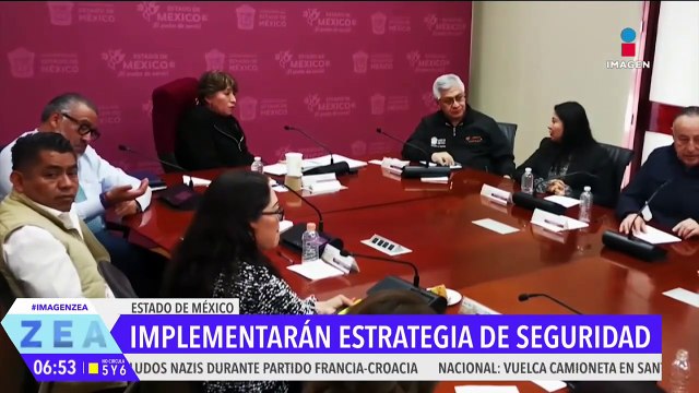 Delfina Gómez prepara estrategia para reducir los homicidios, extorsiones y robos en 11 municipios del Edoméx