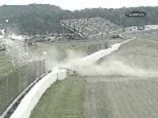 Jimmy Johnson crash at Watkins Glen