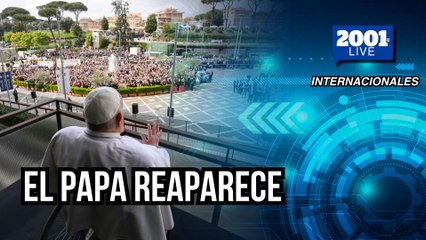 Tras 38 días hospitalizado el papa Francisco regresa al Vaticano