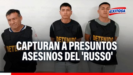 Crimen de Paul Flores: Capturan a presuntos asesinos del 'Russo' de Armonía 10