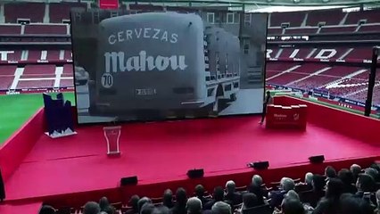 El Atlético de Madrid amplía en diez años su convenio de patrocinio con Mahou San Miguel