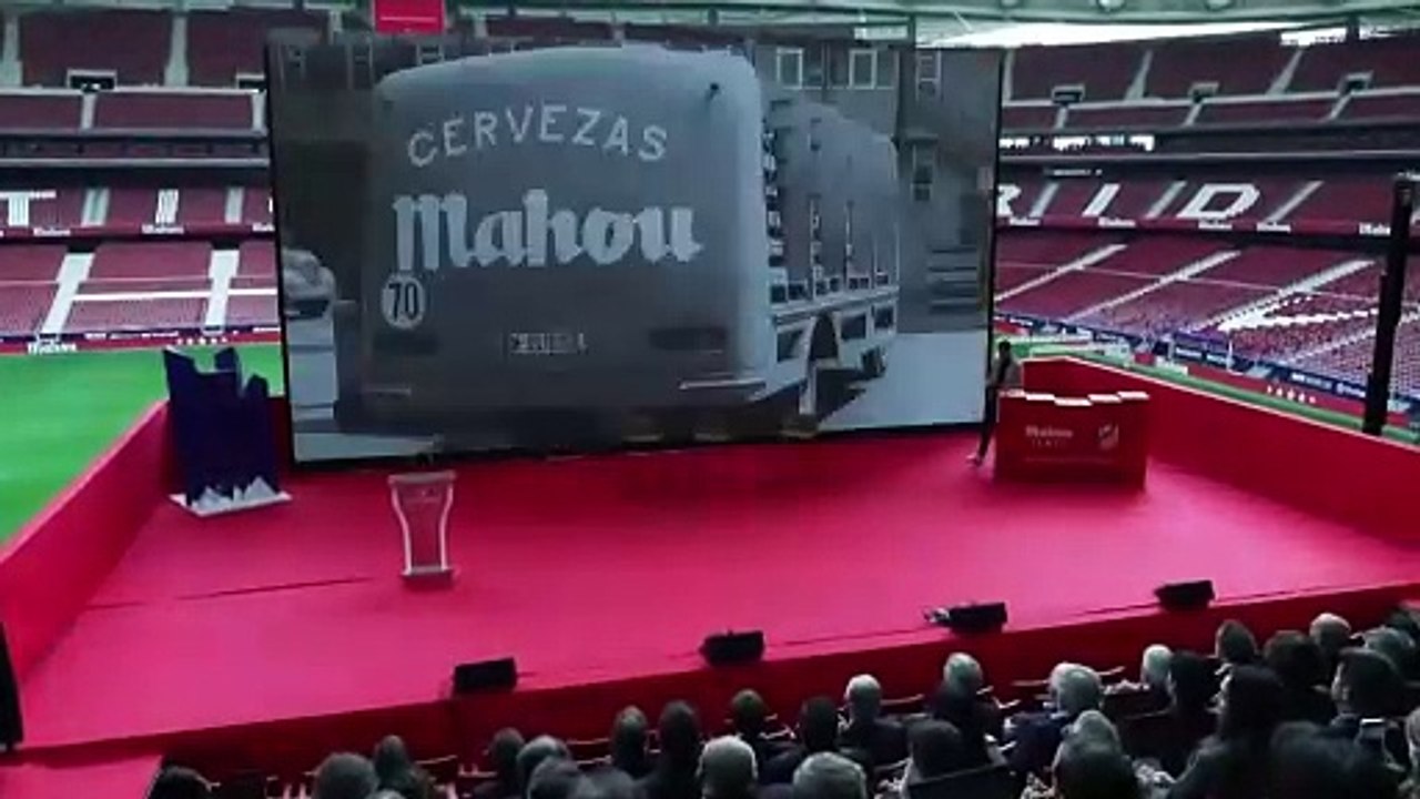 El Atlético de Madrid amplía en diez años su convenio de patrocinio con Mahou San Miguel
