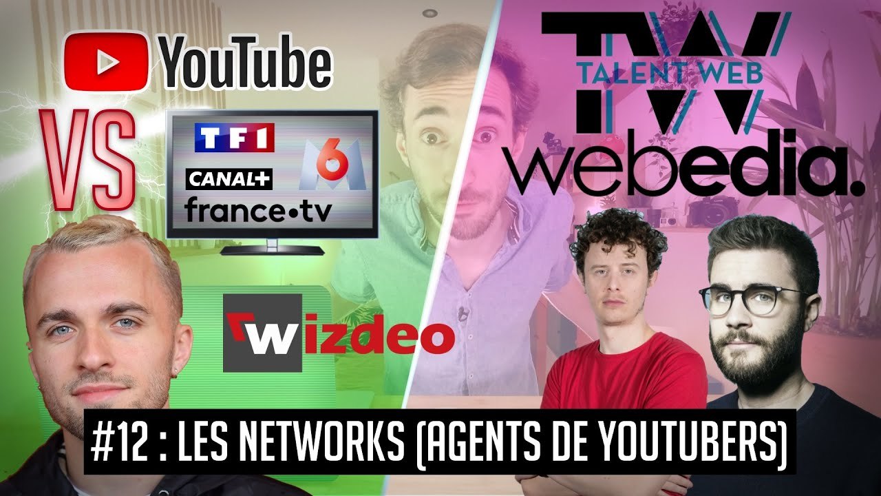 YouTube VS la télé : Qu'est-ce qu'un network ? (agent de youtubers)
